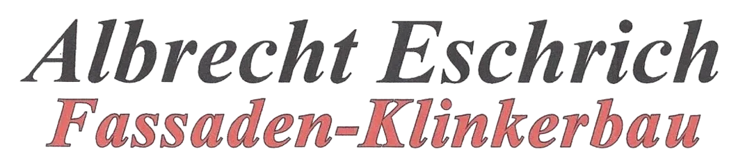 Albrecht Eschrich - Fassaden-Klinkerbau - Logo